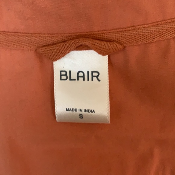 Blair Peach Snap 100% Cotton Vest Size Small - Picture 12 of 13